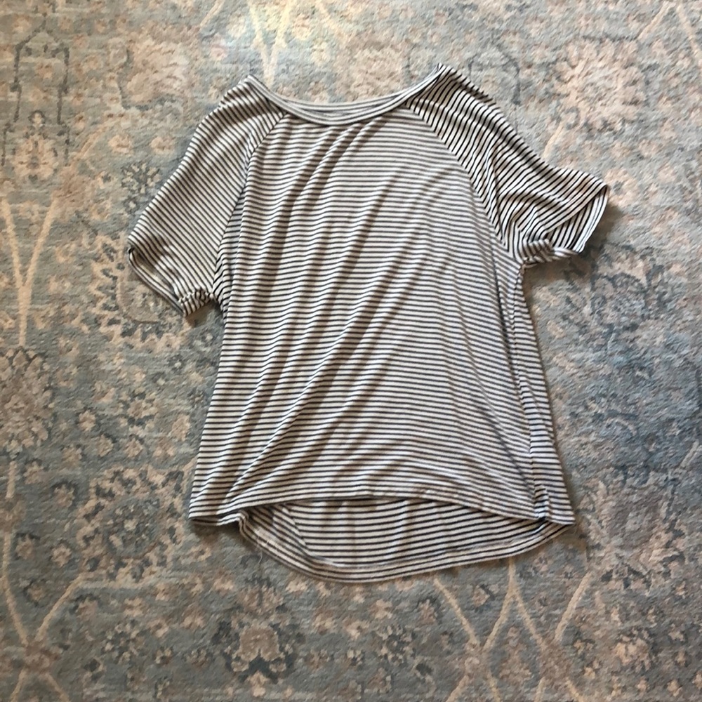 Black and white America Eagle short sleeved shirt